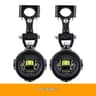 40W Motorcycle LED Fog Light Auxiliary Lights 6000K For BMW R1200GS Series 6