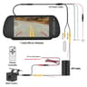 7 HD Rear View Camera System With Mirror Monitor For Universal Car Parking 8