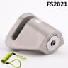 304 Stainless Steel Motorcycle Disc Lock Waterproof Brake Disc Anti Theft Security Lock 4