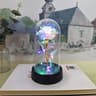 Eternal Artificial Rose LED Light Flower Valentines Gift For Girlfriend 17