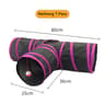 Foldable Cat Play Tunnel Toy With Breathable Mesh For Indoor Fun 9