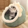 Foldable Removable Washable Cartoon Deep Sleep Pet Bed For Cats  Small Dogs 8