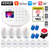 Tuya Smart 43Inch WiFi  GSM Home Security Alarm System With Temperature Display 10