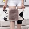 Thermal Plush Winter Knee Warmers Adjustable ColdProof Leg Pads 6