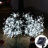 Solar Fairy String Lights Sakura Peach Flower LED Outdoor Garden Decor 6