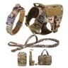 Tactical Dog Harness With MOLLE Pouch And Leash For Large Dogs 7