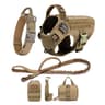Tactical Dog Harness With MOLLE Pouch And Leash For Large Dogs 8