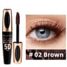 5D Silk Mascara Black Waterproof Lengthening Lash Enhancer 7