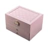 Large Jewelry Box With Multi Layer Drawers Velvet Lined Earring And Accessory Organizer 9