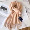 100 Wool Winter Scarf For Men And Women 17
