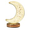 Crystal TouchDimming 3D Moon USB LED Night Light For Bedroom Ambient Decor 6