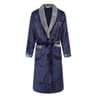 Plus Size Thick Flannel Mens Coral Fleece Kimono Bathrobe Loungewear 12