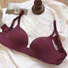 Womens Ice Silk Wireless PushUp Seamless Bra Comfortable Gather Lingerie 6