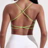 Premium Womens Crossback Sports Bra With BuiltIn Chest Pads For Gym Yoga  Fitness 11