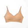 Womens Ice Silk Seamless WireFree Padded Bra With Wavy Edge Comfortable Support 9
