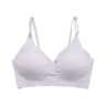 Womens Ice Silk Seamless WireFree Padded Bra With Wavy Edge Comfortable Support 8