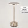 Wireless Touch LED Table Lamp USB Rechargeable Atmosphere Night Light 9