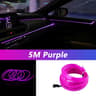 1640ft USB Powered Car Interior LED Strip Light Flexible Neon Ambient Lighting 6