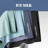 4 Pack Mens Ice Silk Breathable Boxer Shorts Cool Underwear 6