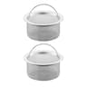 Stainless Steel Sink Strainer With Handle For Kitchen And Bathroom Drains 9
