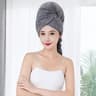Premium ExtraLarge Microfiber Hair Drying Towel Wrap For Women With Secure Headband 7