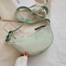 Compact PU Leather Crossbody Shoulder Bag For Women Classic Small Handbag 9