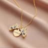 Exquisite Butterfly I Love You Pendant Necklace For Women 6