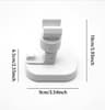 Adjustable Suction Cup Shower Rack With Handheld Shower Holder For Bathroom 6