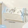 Foldable WallMounted Shoe Rack Hidden Storage Organizer For Space Saving Homes 8