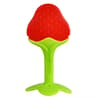 Soft Silicone Strawberry  GrapeShape Baby Teether Ring 8