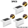 Waterproof Outdoor Solar Deck  Step Lights LED Set For Yard Patio Fence Railing Walkway 110 PCS 11