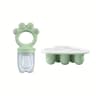 2Pack Silicone Baby Fruit Feeder With Freezer Mold And Teething Feeding Set 8