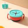 3in1 Silicone Baby Snack Bowl With Suction Cup Straw Cover  Portable Handle Cup 6