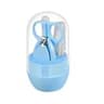 4Piece Infant Baby Nail Grooming Kit With Clippers Scissors File And Tweezers 9