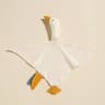 PureCotton Muslin Baby Bib And Burp Cloth Set With Goose Sleeping Doll Design 10