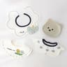 PetalSoft 3Piece Cotton Gauze Baby Feeding Bibs  Drool Towels 8