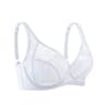 Ultrathin Sheer Deep V Lace Plus Size Bra For Women 11