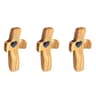 Cross My Heart Pocket Prayer Cross Set With Epoxy Heart  3pcs Handheld Wooden Cross For Daily Encou 10