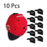 Minimalist Black Hat Hook Rack  Traceless Hat Hook  MultiUse Wall Hook Set 6