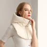 AirLayer Ultralight Down Hooded Womens Balaclava Hat With Removable Neck Cover 8