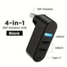 4 In 1 Rotating USB 30 Hub With Type C Port 180 Degree USB Splitter Expander4 In 1 Rotating USB 30  6