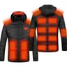 Unisex Rechargeable Electric Heating Jacket With 3 Heat Levels  Windproof Thermal Outerwear For Cam 13