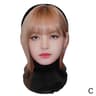 MeshVision 3D Printed Full Face Elastic Mesh Mask Unisex Cosplay  Party Balaclava Headwear 8