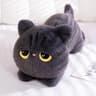 20in Black Cat Plush Pillow Cute Stuffed Animal Cushion For Kids And Cat Lovers 7