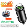 Mini Dual Port Car Charger QC30 And PD Fast Charger For 12V To 24V Vehicles 6