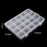 ClearView Transparent Jewelry Storage Box Organizer For Earrings And Beads 11