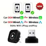 2in1 Wireless CarPlay Adapter And Android Auto Wireless Adapter USB Plug And Play Converter For OEM