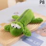 Cute Cartoon Animal Plush Pencil Case For Kids Large Capacity Pencil Case School Stationery Organiz 13