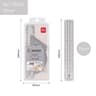 Deli Metal Triangle Ruler Set Geometry Measuring Rulers For School Drawing And Office Use 8