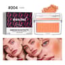 RosyGlow Matte Blush Palette With Embossed Finish  High Pigment Face Blush Powder For Natural Cheek 8